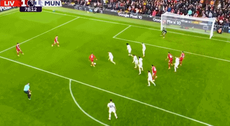 战胜利物浦, 德取胜了